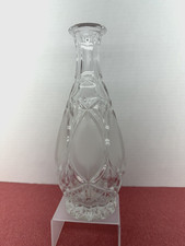 Vintage barware Princess House Liquor Decanter 24% Lead Crystal W Germany 11"