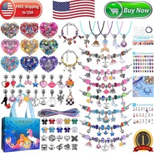 Magical 150-Piece Charm Bracelet Set - Inspiring Creativity for Girls Ages 5-12