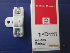 Nos D-1111 1931385 Resistor Corvette 2x4 Fi Chevy Hper Spec Hper 348 409 Gm