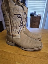 Ariat Mesteno Marble Tan Leather Square Toe W...
