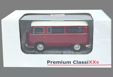 1/43 Premium ClassiXXs VW T2 Bus Red x White Diecast