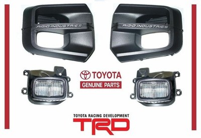 2016 & Newer Toyota Tacoma TRD PRO Rigid Industries LED Fog light Kit W/ bezels