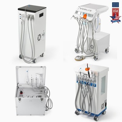 Dental Portable Delivery Unit System Air Compressor Cart/Dental Suction System