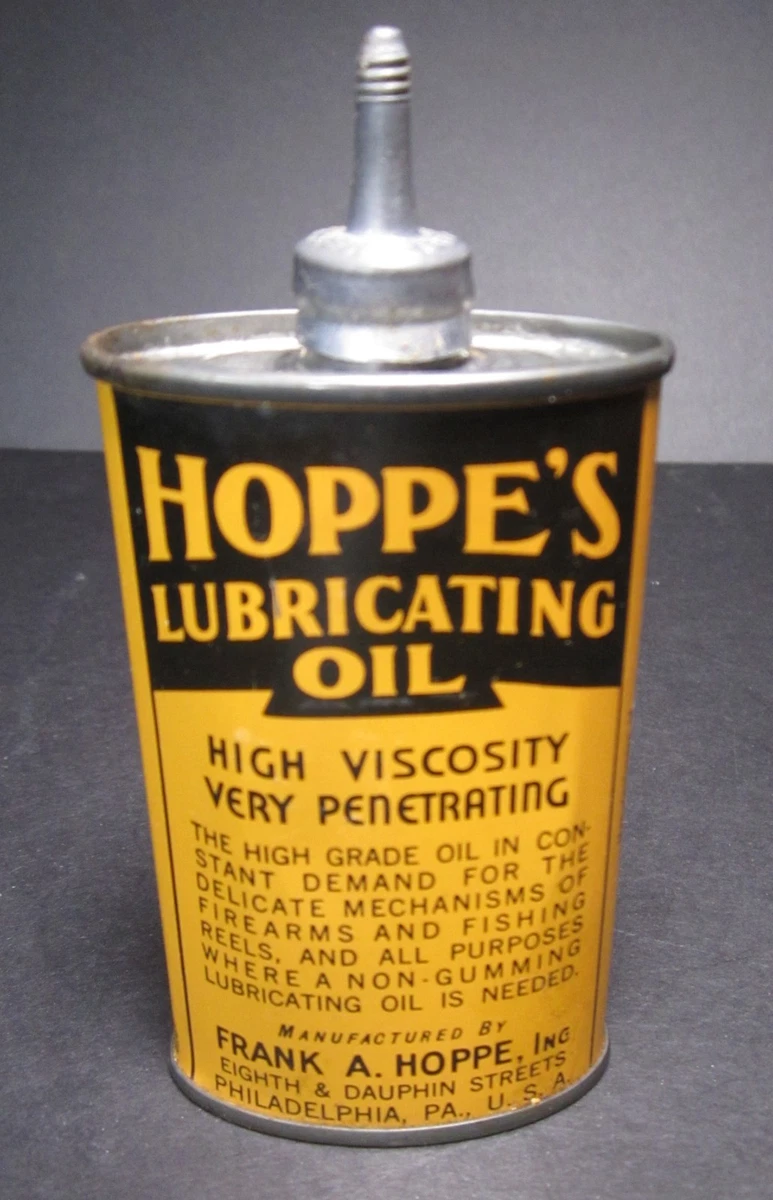 Hoppes Oil In Collectible Gas & Oil Advertising Cans And Buckets