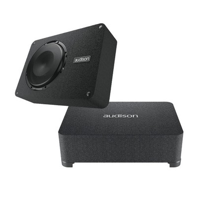Audison APBX 10 DS - 25cm Auto Flach Subwoofer/Basskiste/Bassbox - 800W