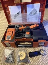Fein Multimaster Amm 500 Plus Top Oscillating Tool With Case And Attachments