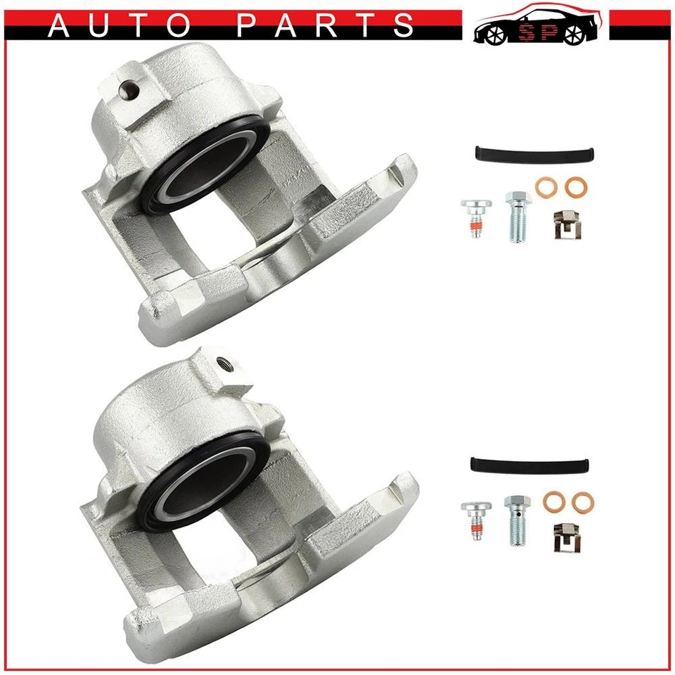 2x Pinzas de freno de disco delanteras L&R para Jeep CJ7 1979-1981 1978-1981 AMC Concord Foto 4 de 4