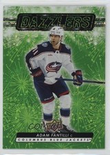 2023-24 Upper Deck Extended Series Dazzlers Green Adam Fantilli #DZ-142 2d8