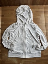Athleta Girl full-zip hoodie. Size 12, White