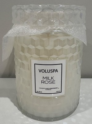 Voluspa Large Jar Candle | Milk Rose | 510g - New in Box