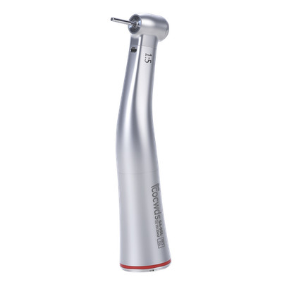 Dental 1:5 Winkelstück mit Licht LED Glasfaser licht Rot Inner Wasser Cocwds CE