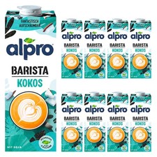 alpro&reg; BARISTA Kokosnussdrink 8x 1,0 l