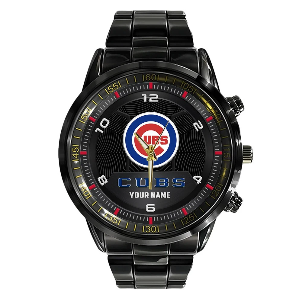 Cubs Stainless Steel Watch