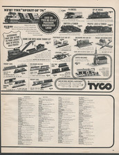 TYCO Electric Trains Save on HO Scale Precision Locos Vintage Print Ad AD429