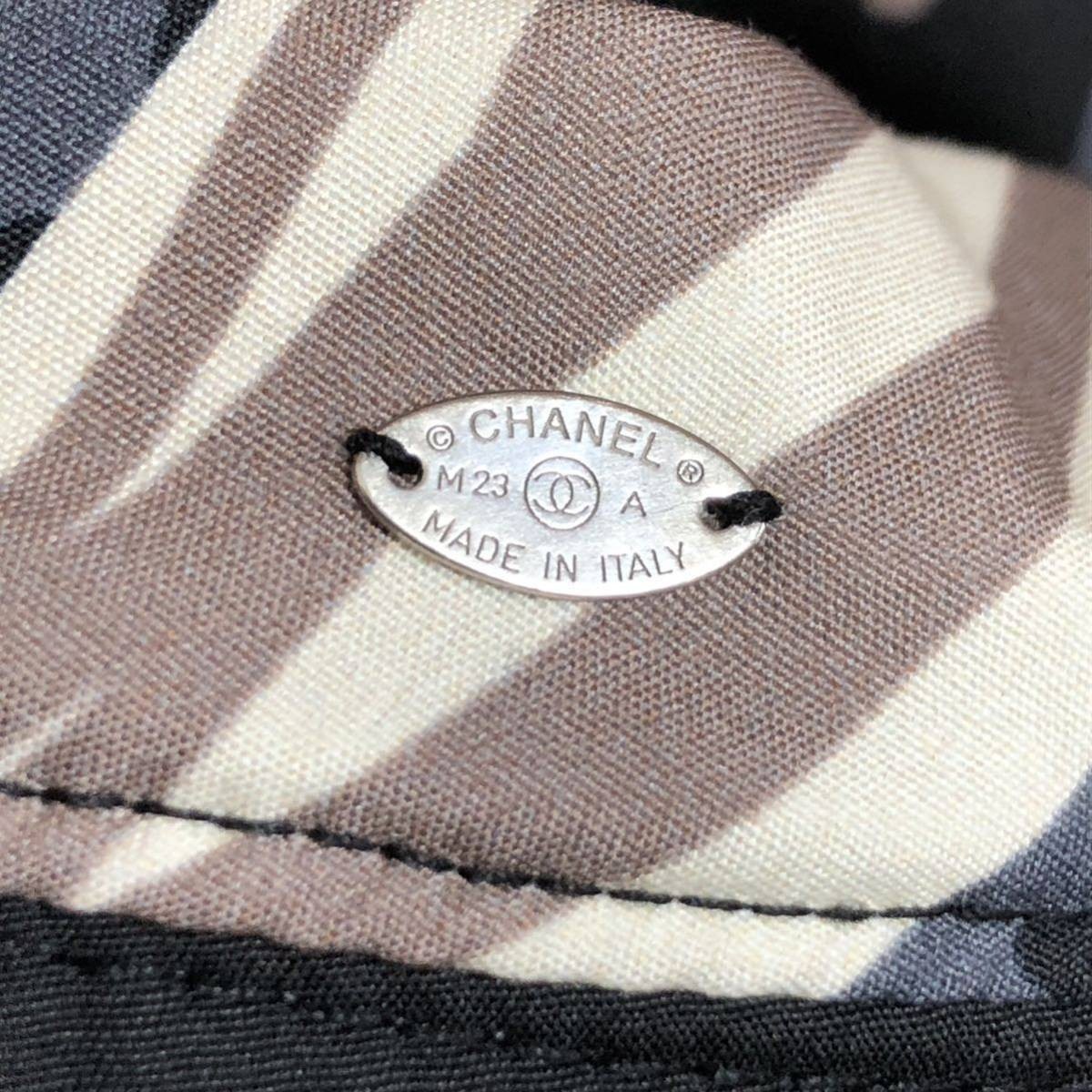 CHANEL Hat Cap Bucket hat AUTH kenkenjp CC Mark Coco Vintage Black