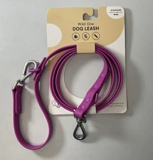 Wild One Standard Dog Leash Up To 80 Lbs-Orchid-Leash Adjustable 3’3”-5’6”-NEW