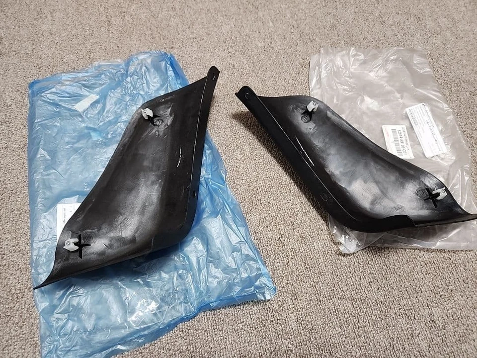 Cubierta de casa de cuarto de rueda para camioneta Toyota Hilux 89-95 par izquierda y derecha OEM NUEVO Foto 3 de 4