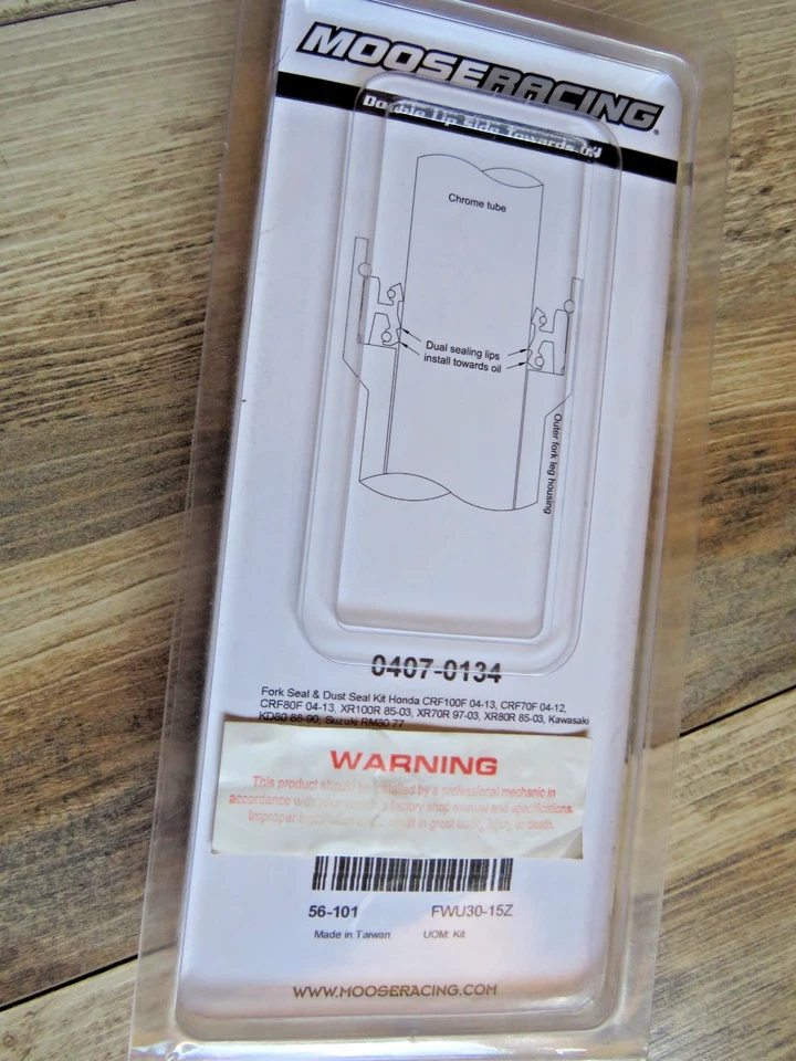 Kit de horquilla y sellado antipolvo Moose Racing 27 mm 39,25 mm 10,5 mm 0407-0134 XR80 KD80 OM30 Foto 2 de 3