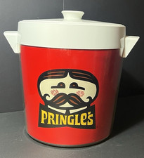 NOS Vintage 1970s Pringles Thermo-Serv Insulated Ice Bucket New in Box Mailer