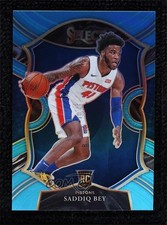 2020-21 Panini Select Concourse Light Blue Prizm 7/299 Saddiq Bey #79 0d44