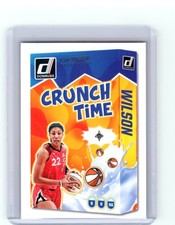 2025 Panini Donruss WNBA A'ja Wilson #12 Crunch Time