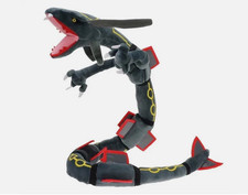 Anime Black Shiny Rayquaza 30" Plush Toy Dragon Stuffed Animal Doll Gift