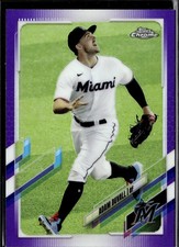 2021 Topps Chrome Update #USC91 Adam Duvall Purple Refractor