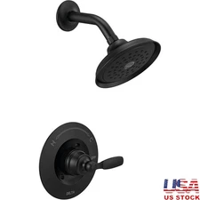 Powerful Shower Trim Kit Pressure Balanced Valve Corrosion Resistant Easy Clean