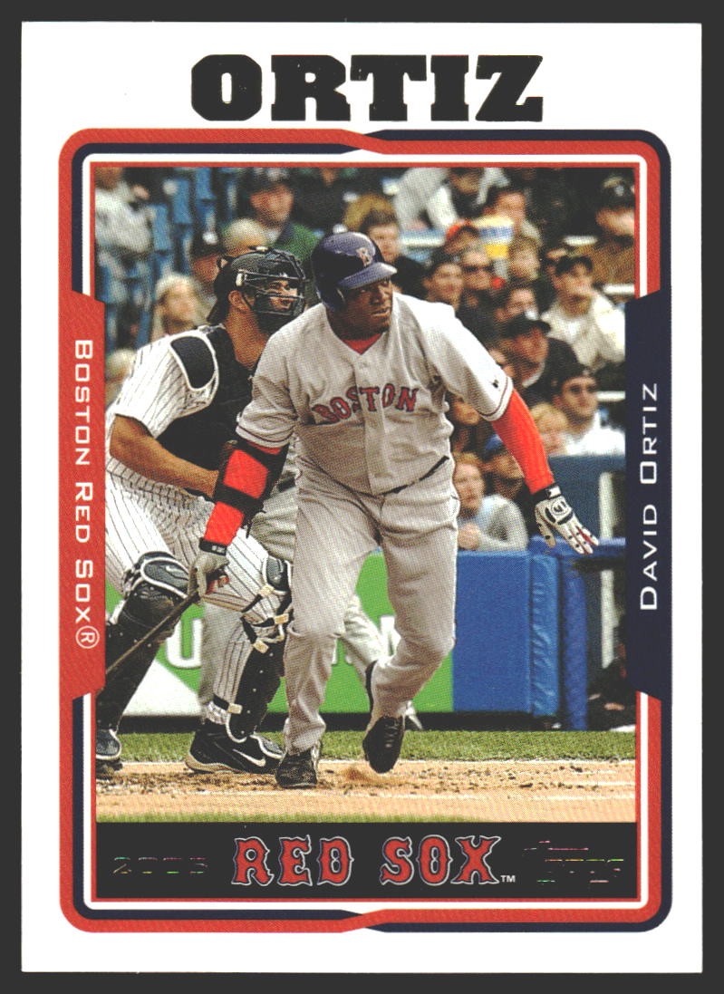 David Ortiz #49 2005 Topps Boston Red Sox