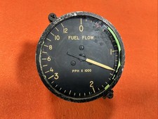 Autosyn Fuel Flow Gauge Bendix Aviation Corp type A-20 airplane instrument