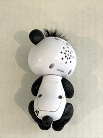 FINGERLINGS INTERACTIVE BABY PANDA BLACK & WHITE with GLITTER TESTED & WORKS