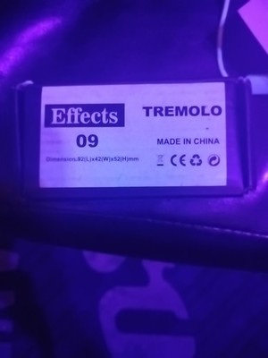 Huizhou Tremolo Effects Pedal