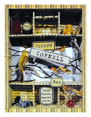 Joseph Cornell Create Your Own Masterpiece Box UNUSED UNREAD 1st Ed Free Ship!!