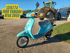1989 Yamaha Riva 50CC Moped - NONRUNNING- GOOD PROJECT CANDIDATE