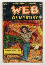 Web of Mystery #8 FR/GD 1.5 1952