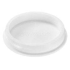 uxcell 1Pcs Silicone Hole Plug, Waterproof Round Rubber Stoppers 102mm, White