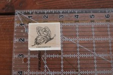 Stampin' Up BUTTERFLY Monarch Wings Rubber Wood Gossamer Insect Moth
