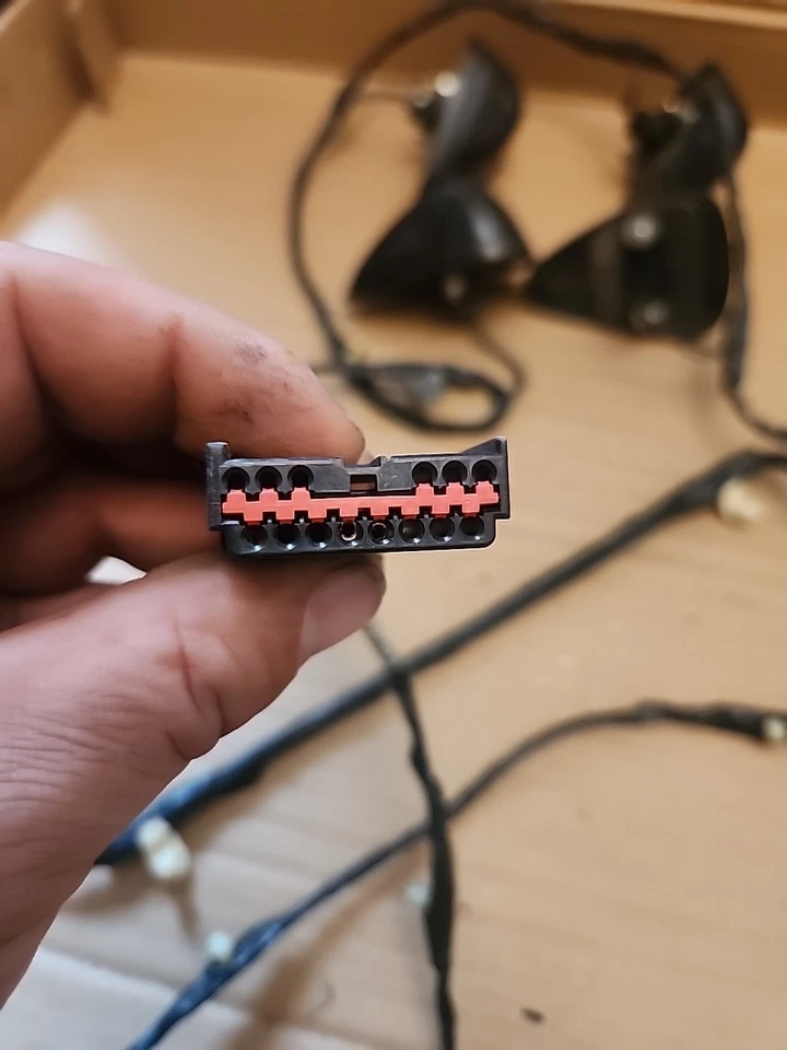 1999-2001 Ford F250 F350 Cab Light Set Clearance Lights w Harness Super Duty OEM - Image 4 of 4