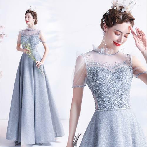 Trendy Silver Diamante Hubble-bubble 