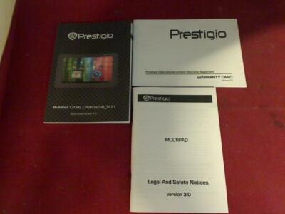 Bedienungsanleitung Prestigio Multipad 7.0 HDD PMP3970B DUO