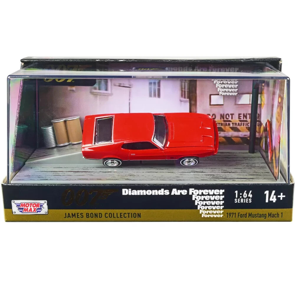 James Bond 1971 Mustang Mach 1 - 3 inch Diorama - 007