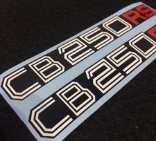CB250 CB250RS SIDE COVER DECALS