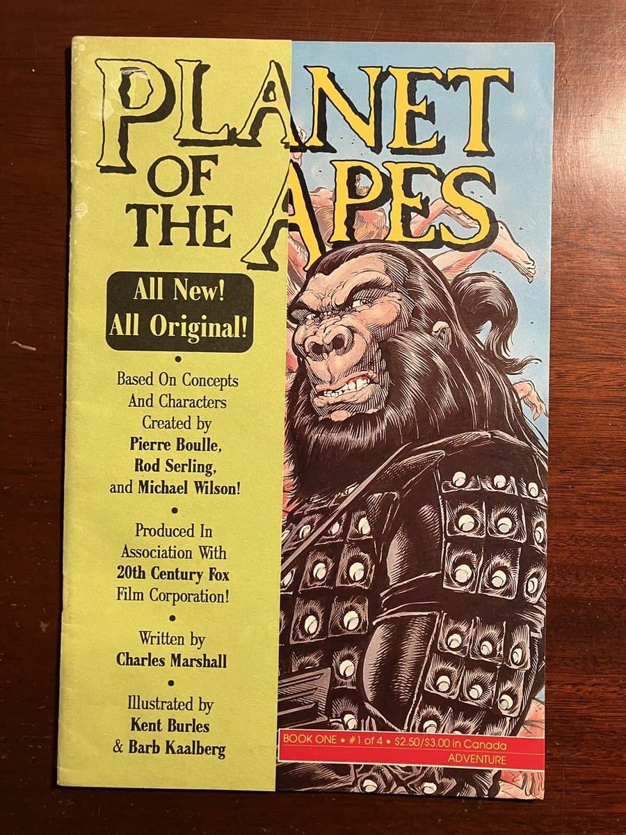 Planet of the Apes Book 1 #1 of 4 April 1990 Charles Marshall Vtg