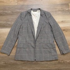 H M Women  s 8 Classic Houndstooth Office Business Workwear Blazer