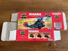 M.A.S.K 1985 Iguana (empty) BOX only mask kenner