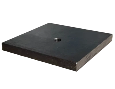 Ankerplatte Stahlplatte gebohrt Mittelloch Fußplatte Kopfplatte Zuschnitte Stahl