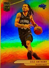 Cole Anthony 2023-24 Donruss Elite Basketball Holo Base Card #130 Orlando Magic