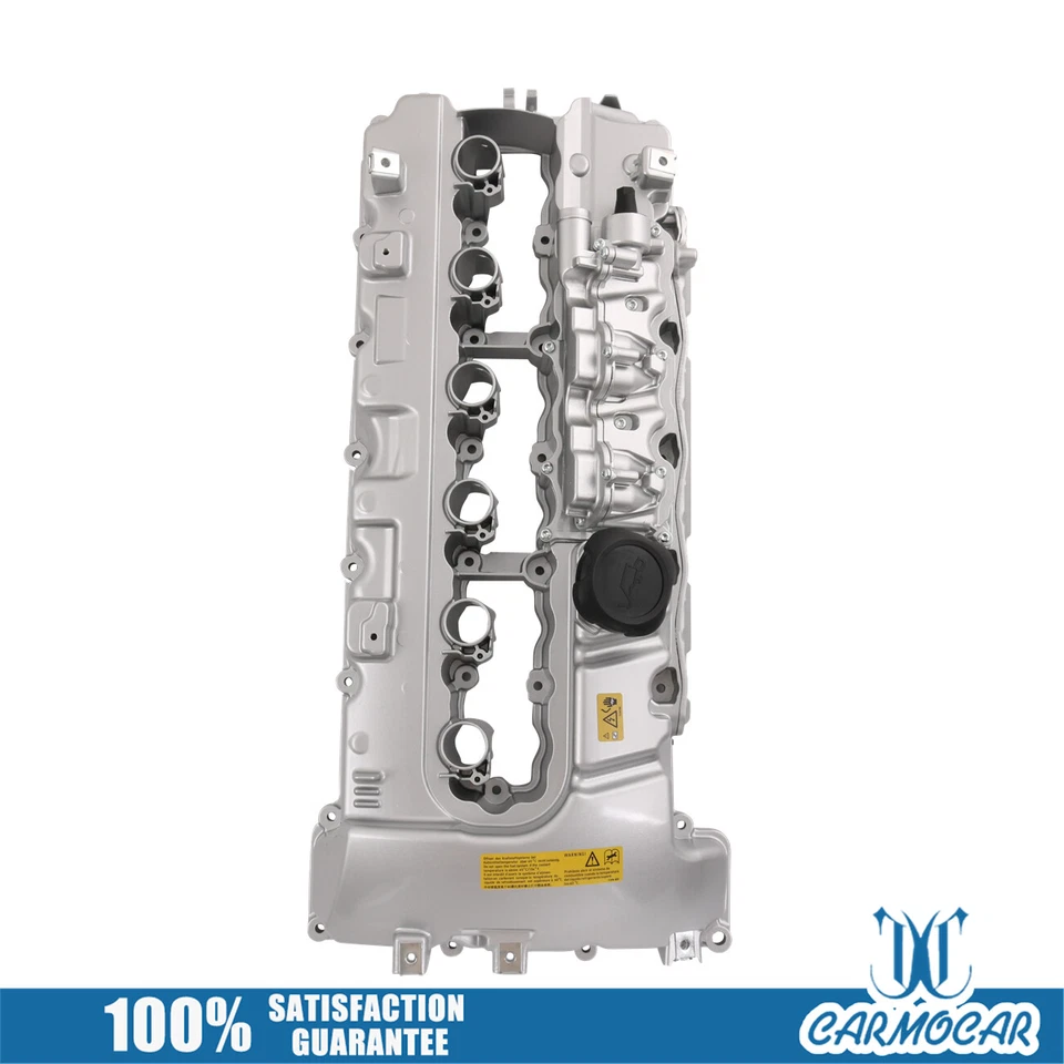 7565284 Valve Cover 11127565286 For BMW 335i xDrive 535xi 740i X6 Z4 Aluminum Foto 4 de 4