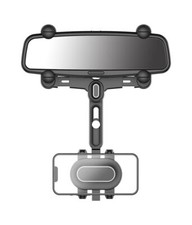 Rearview Mirror Holder for Car Upgraded 360 Rotating Rear View Mount with Ad...