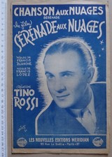 partition CHANSON AUX NUAGES - Tino Rossi